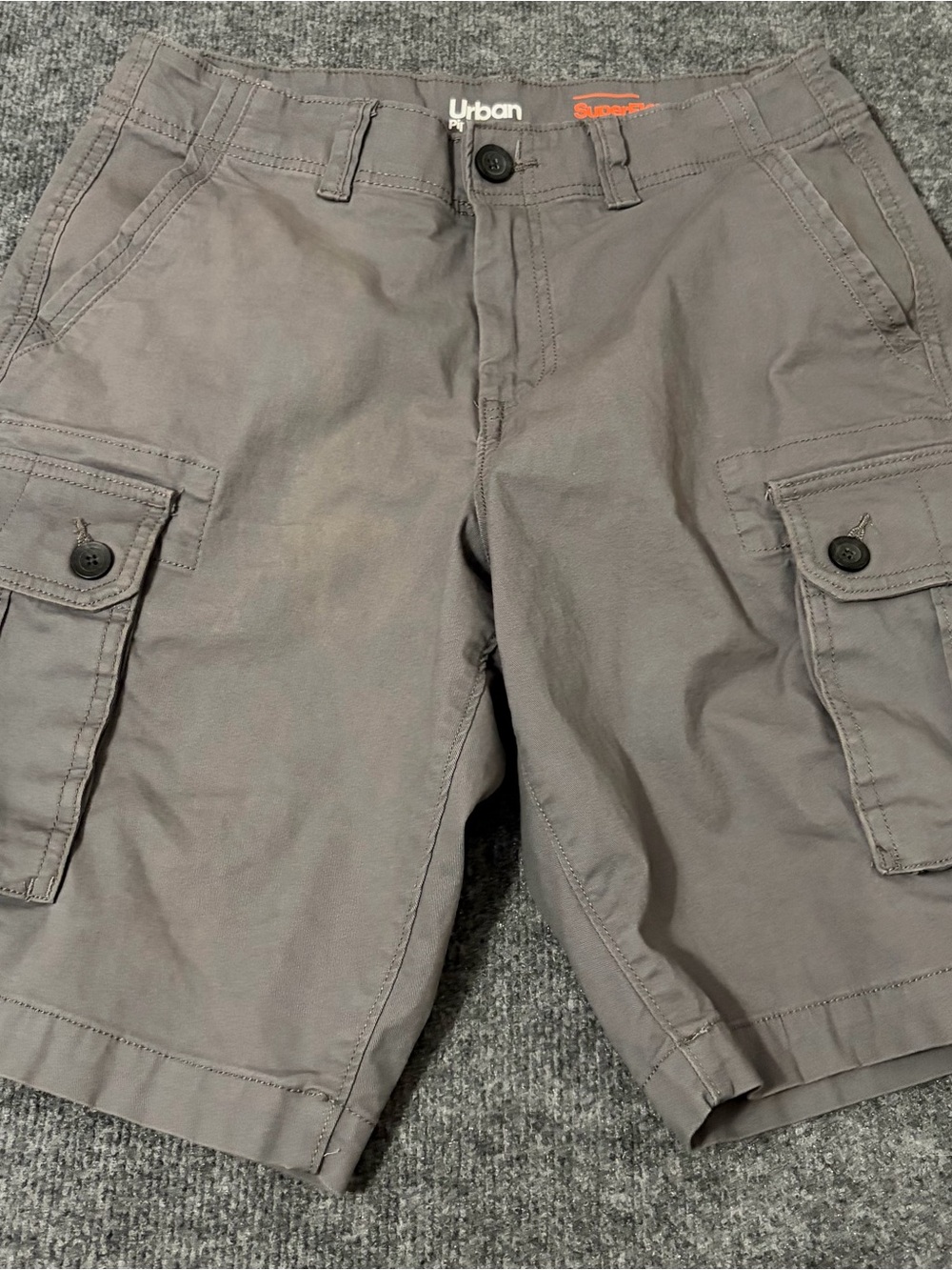 urban pipeline Men's Cargo Shorts in Gray-Brown